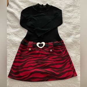 Bonnie Jean dress long sleeve size 10